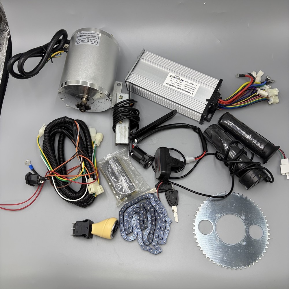 72В 3000Вт Бесщеточный электро – обзор и цена Ebike Conversion Kit 72V 3000W