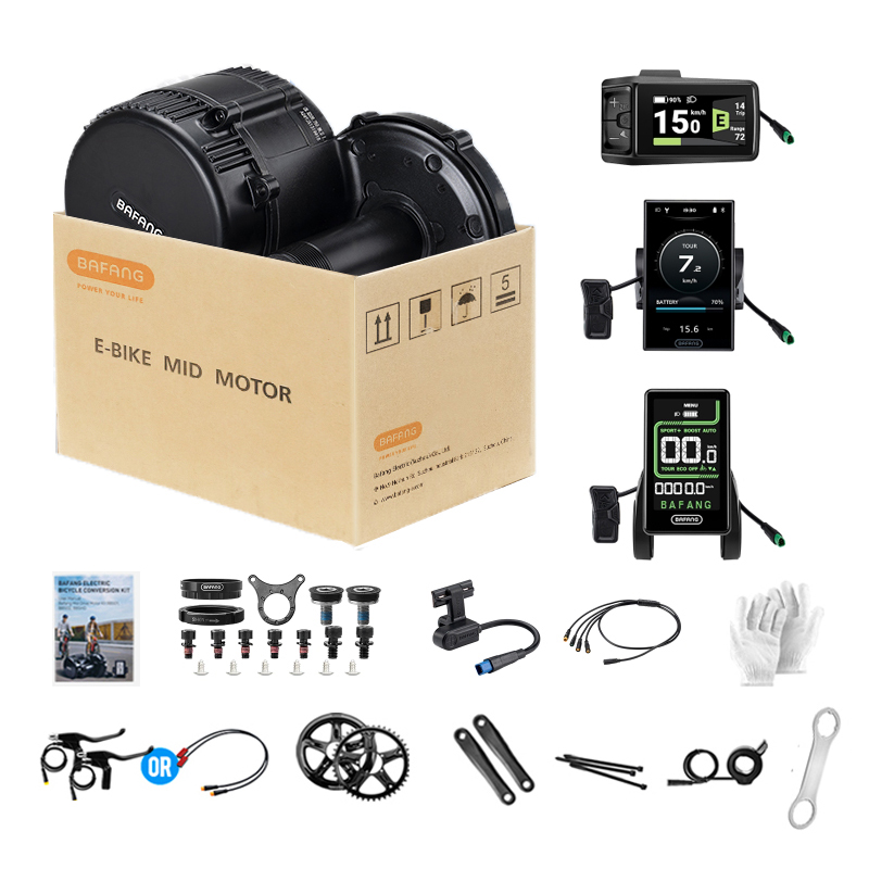 Комплект для переоборудования  – обзор и цена Bafang Bbs02B 48V 750W Mid Drive Kit